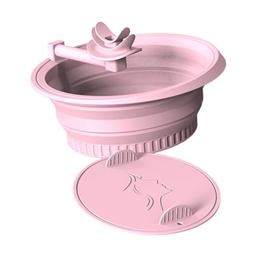 Bol à glace portable visage et corps en silicone pliable confortable