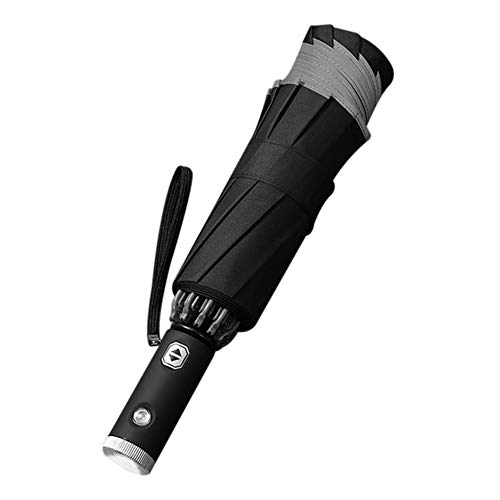 TTFLY - Paraguas de lluvia automático de 3 pliegues para coche, transparente, para mujer Cover