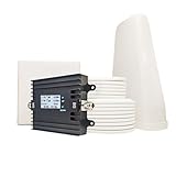 Handy-Signalverstärker For Zuhause, 4G, 5G, 700 MHz, 2100, B1 B28 LTE-Repeater, LCD-Mobilfunkverstärker, App-Fernverwaltung Einfach Breite Kompatibilität(700-2100Mhz B28-B1)