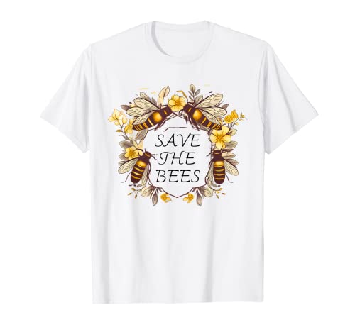 SAVE THE BEES: giornata delle api e abbigliamento apicoltori Maglietta