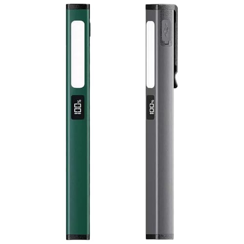 Afenau 2 Stück LED Stiftlampe mit Magnet, Wiederaufladbare COB Arbeitsleuchte mit 6 Modi, Berner Pen Light, LED Taschenlampe USB Aufladbar für Camping, Wandern, Notfall, Inspektion, Reparatur Afenau 2 Stück LED Stiftlampe mit Magnet, Wiederaufladbare COB Arbeitsleuchte mit 6 Modi, Berner Pen Light, LED Taschenlampe USB Aufladbar für Camping, Wandern, Notfall, Inspektion, Reparatur