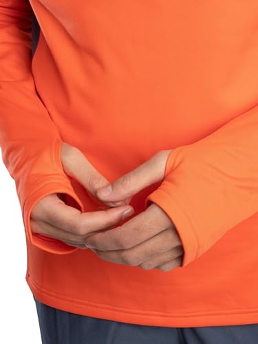 Under Armour Herren Challenger Midlayer Shirt Orange S – Ansicht 4