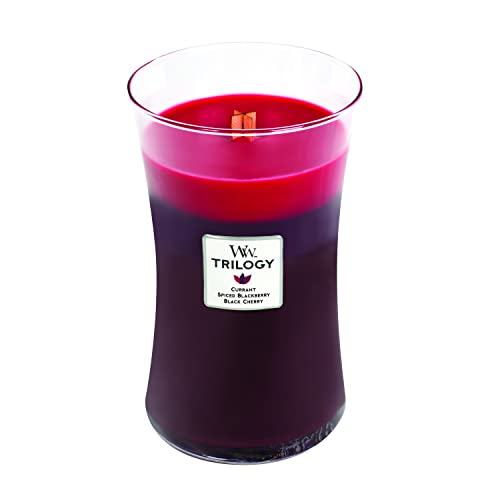 Woodwick Large Hourglass Candle, Sugared Berries, 21.5 Oz #TOP1