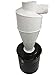 EQCOTWEA Cyclone Dust Separator Collector 50L Dust Collector Extractor Filter Woodworking for Vacuum,Vacuum Cleaner Collector with 3.94inch Outlet