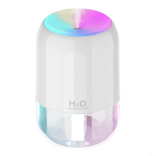Humidificador aroma con difusor USB blanco compacto