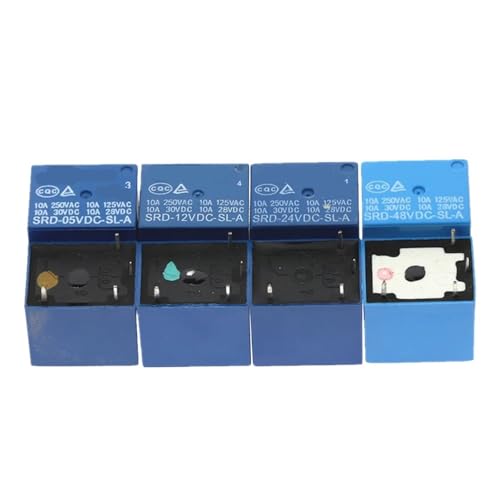 Relais 5V 12V 24V SRD-12VDC-SL-A mini commutateur T73 pour carte PCB