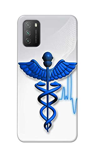 Image of Printed Hard Back Cover Case for Mi Poco M3 Back Cover (Medical Doctor) -1803