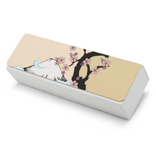 Étui à lunettes Mont Fuji et cerisier du Japon pour homme et femme