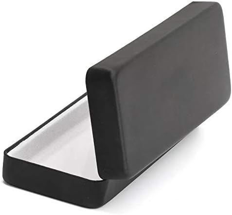 alladaga Hard Shell Eyeglasses Case Protective Glasses Case for Men and Women (Black)