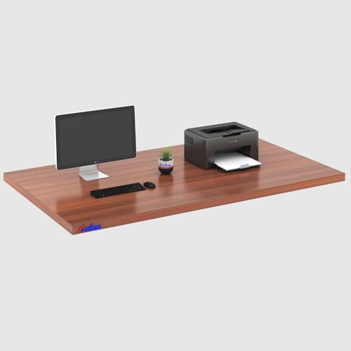 Image of Anikaa TablexPro25 Engineered Wood Rectangular Shape Table Top Board | 25 mm Thick Heavy Duty Desk Top for Study Table, Meeting /Conference Table & Office Desk | Walnut (Size-48 x 24 Inch)