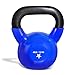 Yes4All Vinyl Coated Kettlebell Weights Set – Great for Full Body Workout and Strength Training – Vinyl Kettlebell 40 lbs