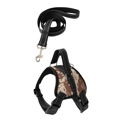 Adjustable Pet Harness Vest for Large Breeds Walking Vest with Rope for Active Dog Outdoor Activity Training Essential Ergonomic