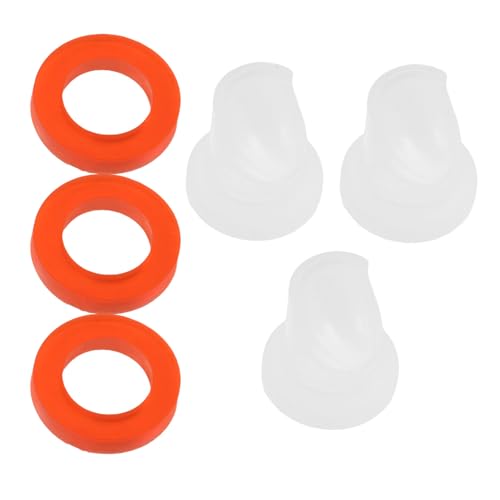 Amosfun 3 Ensembles Kit de Joints en Silicone pour Robinet de Fût de Bière Clapet Anti-Retour, Résistant la Pression, pour Bar à Domicile et Distributeur de Boissons Froides