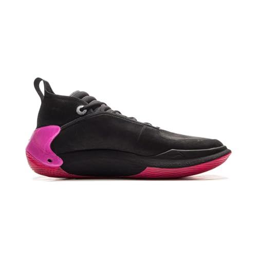 Image of LI-NING Way of Wade 11 Men Basketball Shoes Lining Anti-Slip Professional Shock Absorption Sneakers Sports Shoes Black Gradient Purple US 9.5