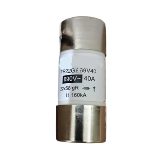 Fusible cylindrique FR22GC69V40 cartouche de protection 40A pour tableau 690V