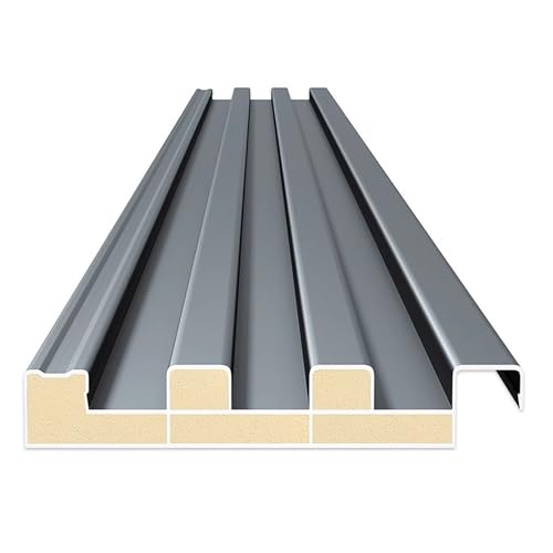 Heavy Duty Insulated Ceiling Panels, Metal Roofing for Chicken Coop, Gazebo, Mobile Homes, Corrugated Awning Covers with Polycarbonate Fill, 16m (52.4ft)