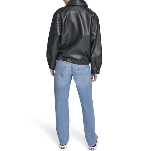 Image of Levi's Women's Faux Leather Relaxed Fit Bomber