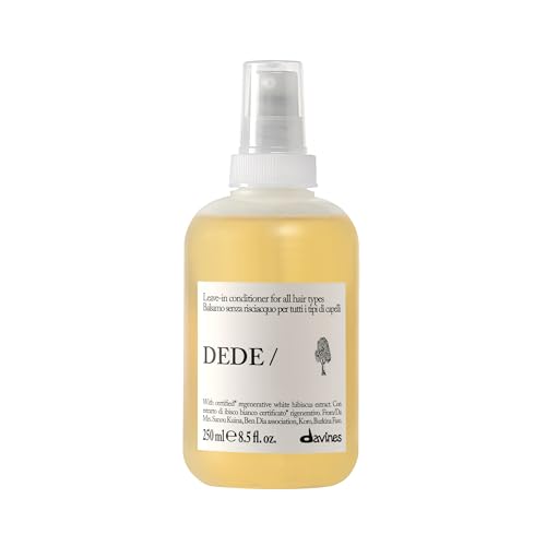 Image of Davines DEDE /Leave-In Hair Mist, Lightweight Conditioner for All Hair Types - Frequent Use Spray to Detangle, Moisturize, and Remineralize with White Hibiscus, Weightless