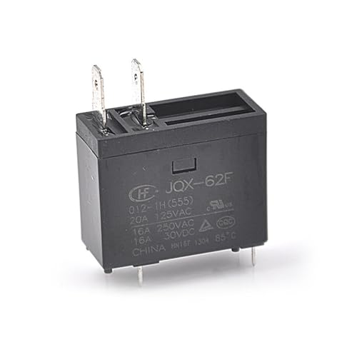 Relé JQX-62F-024-1H de 16A con aislamiento de alta tensión para protección contra sobrecargas