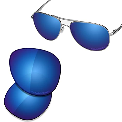 Image of SAUCER Premium Replacement Lenses & Nosepads for Oakley Elmont M OO4119 | UV400 Protection, Anti-Scratch, Precise Fit