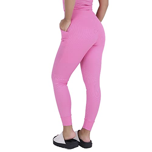 Kit 3 Calças Feminina Ribana com Bolsos