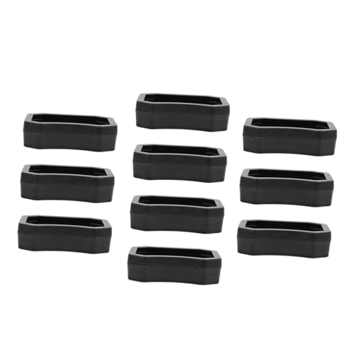 Toddmomy 10個小型爬虫類用シミュレーション隠れ家ペットハウス 色 製 餌や