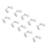 VILLFUL Naselli in Silicone a Forma di U per Occhiali 1 Set Naselli Antiscivolo Adatti per Surf e Arrampicata
