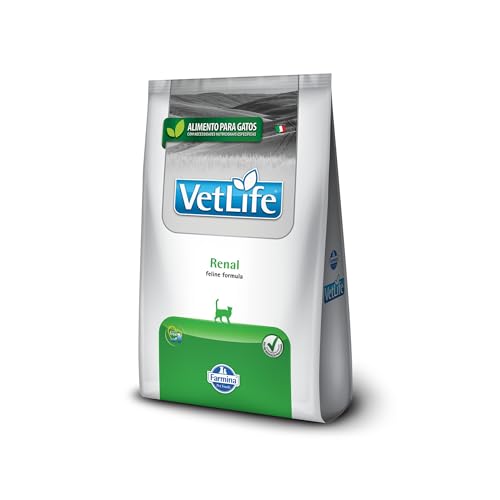 VETLIFE Ração Farmina Vet Life Natural Renal Para Gatos Adultos Com Problemas Renais - 2Kg