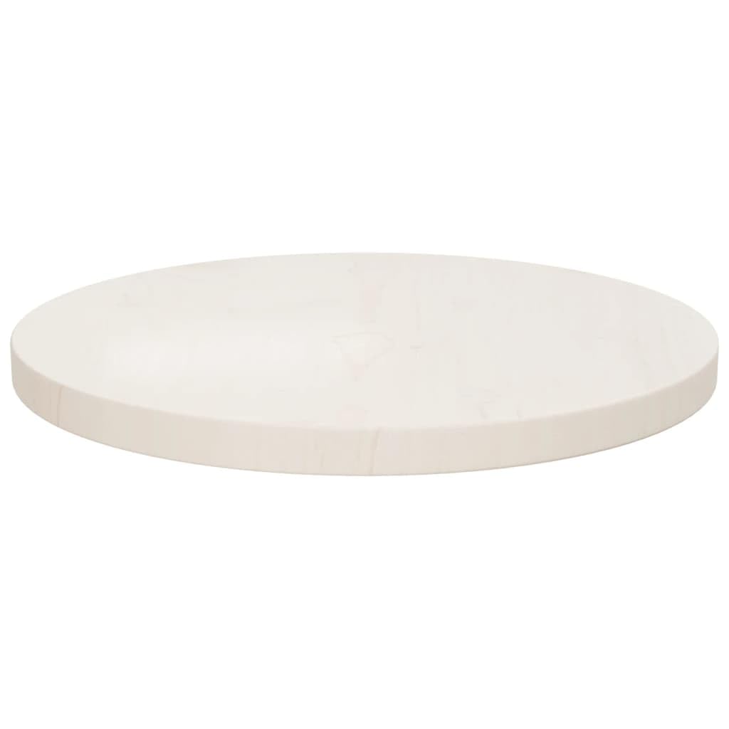 Plateau de table en bois Plateau de bureau rond Décoratif Plaque de protection Plateau de rechange pour tables à manger, tables basses ou tables de jardin Design moderne Facile à nettoyer