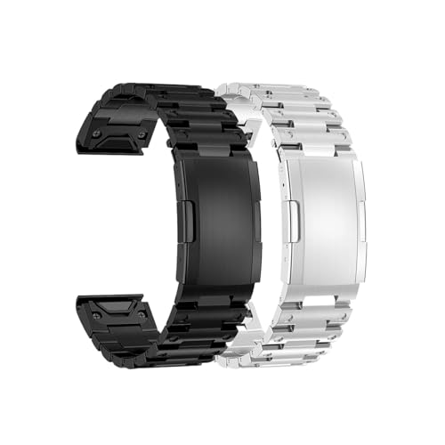 Bracelet acier de rechange résistant pour réparer et embellir votre Garmin Fenix