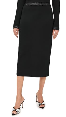 ALC Womens Jane Skirt Black/Black M