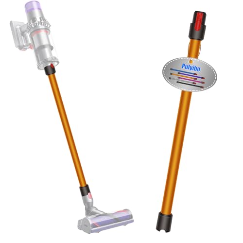 Pulyibo Tubos De Extensión Para Dyson V15 V11 V10 V8 V7 Aspiradora, Tubo De Varilla Telescópico 72cm - Naranja