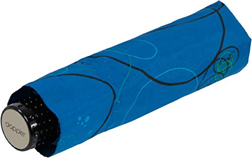 Preisvergleich Produktbild Doppler Taschenschirm Fiber Havanna Barcelona - Navy