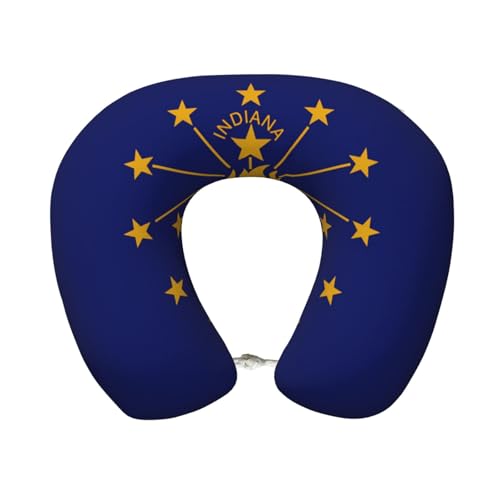 Almohada U shaped de espuma viscoelástica para viaje miniatura 1