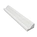 Thassos White Greek Marble Crown Mercer Molding Trim, Honed