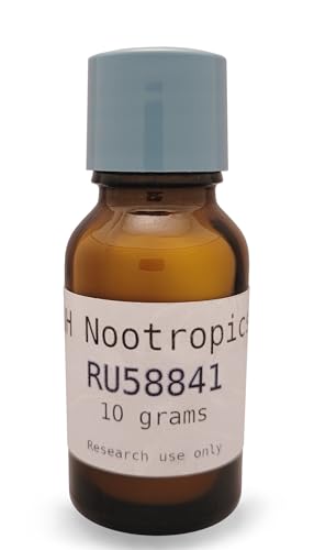 NH Nootropics RU58841 Powder (10 Grams) - Unisex Adults - Hair Loss Sufferers, Thinning Hair