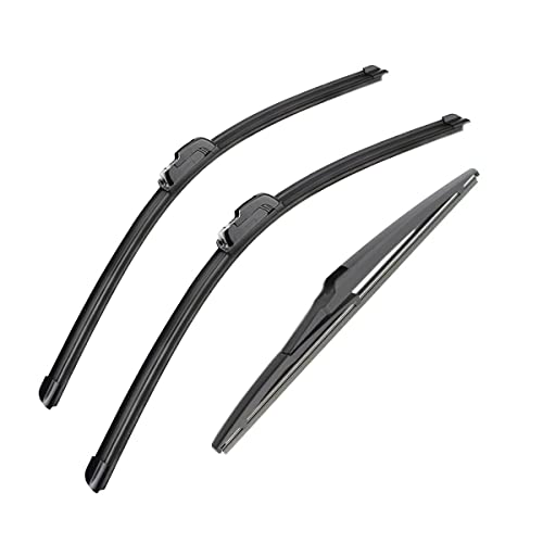 3 Wipers 21" 19" 12" Front And Rear Replacement Fit for Fortuner AN50 AN60 2004-2015, Windshield Wiper Blades Original Equipment Wiper Blade, That