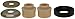 ACDelco Professional 45G1102 Front Suspension Radius Arm Bushing Kit with Seal, Bushings, and Washers