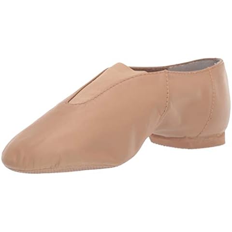 Bloch Women's Super Jazz Dance Shoe S0401L Ballet Flat, Tan, 4 Cover
