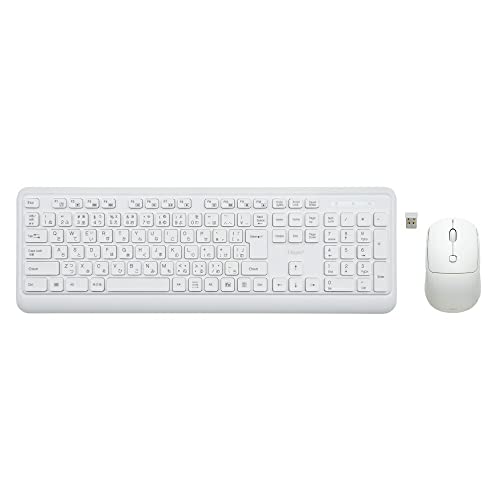 Digio2 無線 静音 キーボード ホワイト 48388 z2zed1b Amazon.co.jp: Digio2 無線 静音 キーボード ホワイト 48388