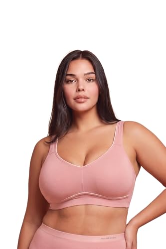 Image of Van Heusen Women's Cotton Minimiser Bra | Non‑Padded | Wireless | Full‑Coverage | Reduces bust size by 1.5inches | Double‑Lined laminated cups for superior hold | High‑Stretch Cotton | Anti‑Bacterial Tech | Keeps you dry and Fresh | Sweat Absorbent | Fabric Straps for better support | Style 22011