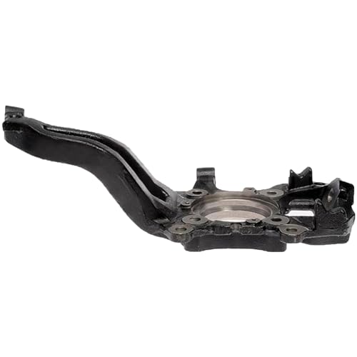 Image of Detroit Axle - 4WD Front Left Steering Knuckle for Ford 2004-2008 F-150 Lincoln Mark LT, Driver Side Steering Knuckle Assembly 2005 2006 2007 Replacement