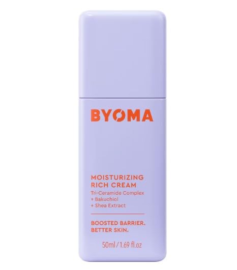 BYOMA ORIGINAL | MOISTURIZING RICH CREAM | Crema Hidratante Enriquecida - Tratamiento facial hidratante | 50 ml | VEGANO | by BELLA