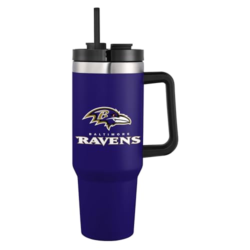 Image of FOCO NFL unisex-adult NFL Team Logo Insulated Travel Mug 40oz XL Tumbler