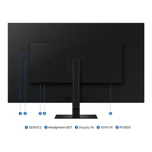 Image of Samsung LS37D700EANXZA 37 Inch ViewFinity 4K UHD HDR10 High Resolution Monitor with 2 Year Amber Protection Plan (2025)