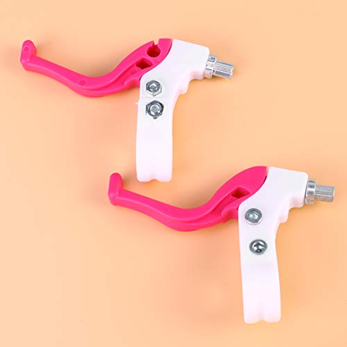 Nolitoy Exercise Bike 1 Pair Children Brake Lever Brake Handle Kids Cycling Brake Levers Universal Brake Handle Bike Spare Part For Children Bike Rosy Stroller Accessories #TOP1