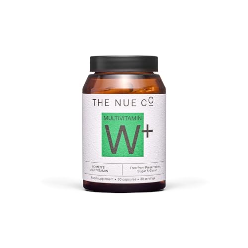 The Nue Co. Women's MULTIVITAMIN Supplement- Supports Energy, Immunity, Focus, Vegan, Gluten Free, 30 Capsules