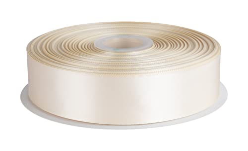 Double Faced Satin Ribbon, 38mm X 91M, Solid Polyester Ribbon for Gift Wrapping Crafts, Wedding Party Ceremony Decoration