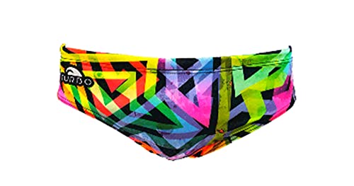 TurboTronic 730554 - Bañador para Hombre, Hombre, Bañador para Hombre, 730554, Amarillo, M | US 32