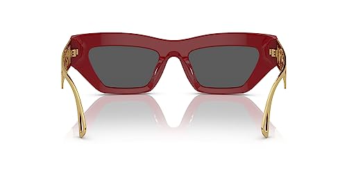 Versace Woman Sunglasses Black Frame, Dark Grey Lenses, 53MM3